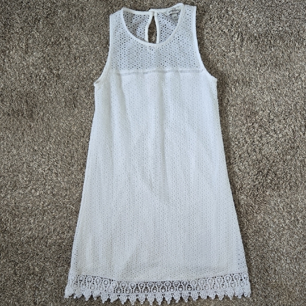 Speechless White Lace Sleeveless Dress Size XS